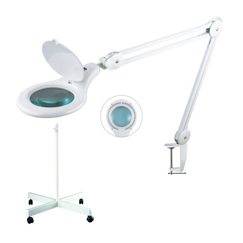 Astro luplampe 127mm 2x m/gulvstativ & LED