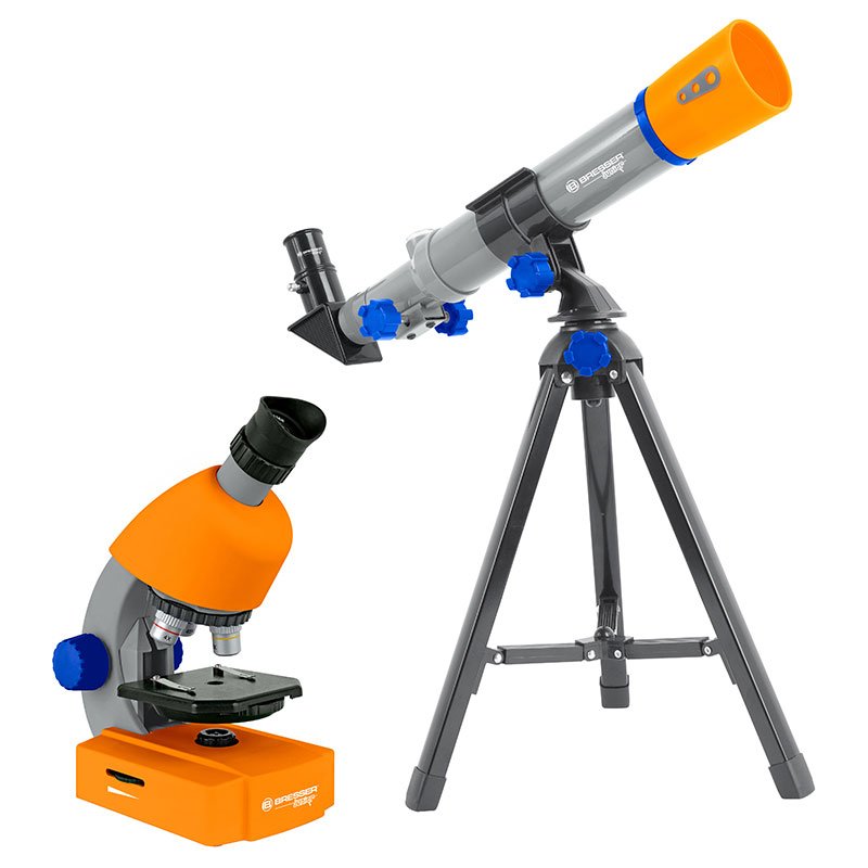 Bresser Junior teleskop og mikroskopsæt