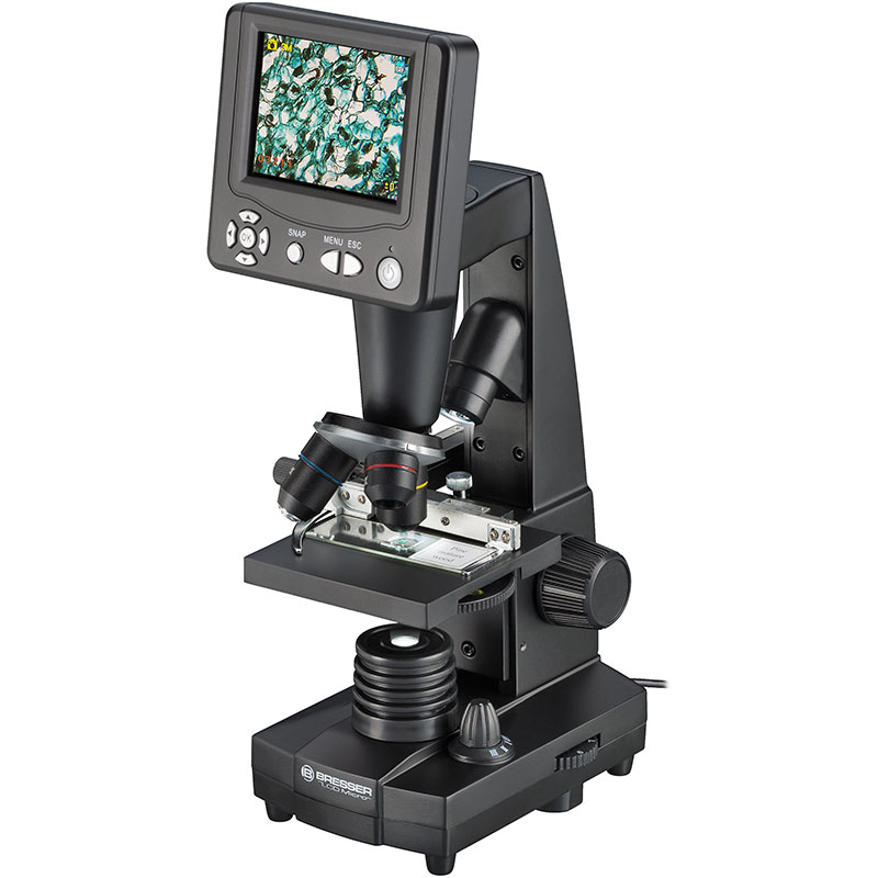 Bresser LCD digital mikroskop garanti 5 års (50x-500x/2000x) 