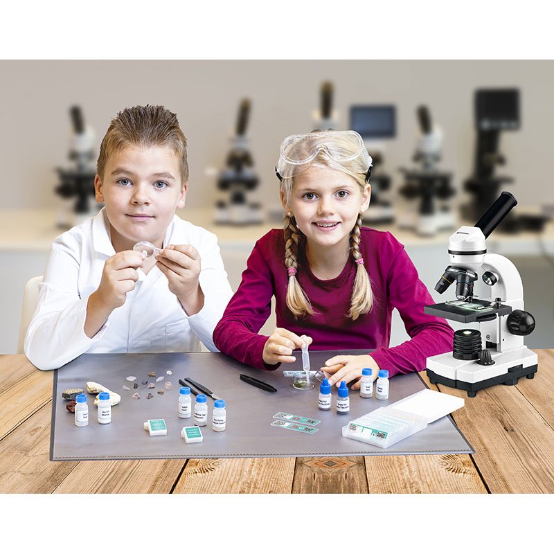 Bresser Junior mikroskop tilbehørssæt m/Smart Slides