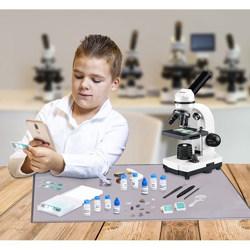 Bresser Junior mikroskop tilbehørssæt m/Smart Slides