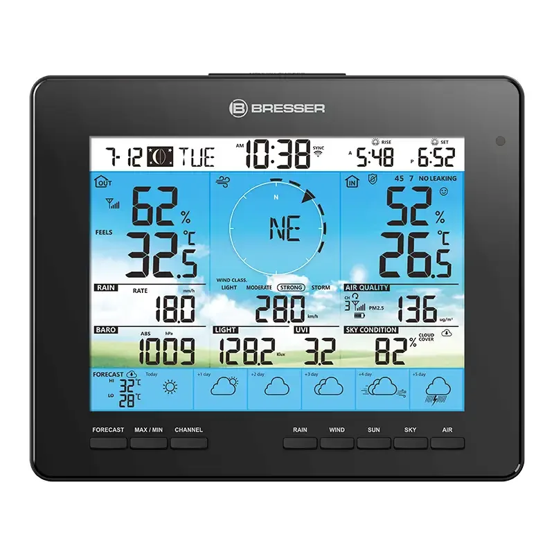 Bresser 4CAST Pro 7-i-1 WLAN Vejrstation