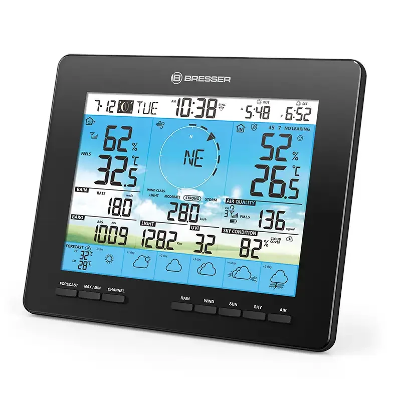Bresser 4CAST Pro 7-i-1 WLAN Vejrstation