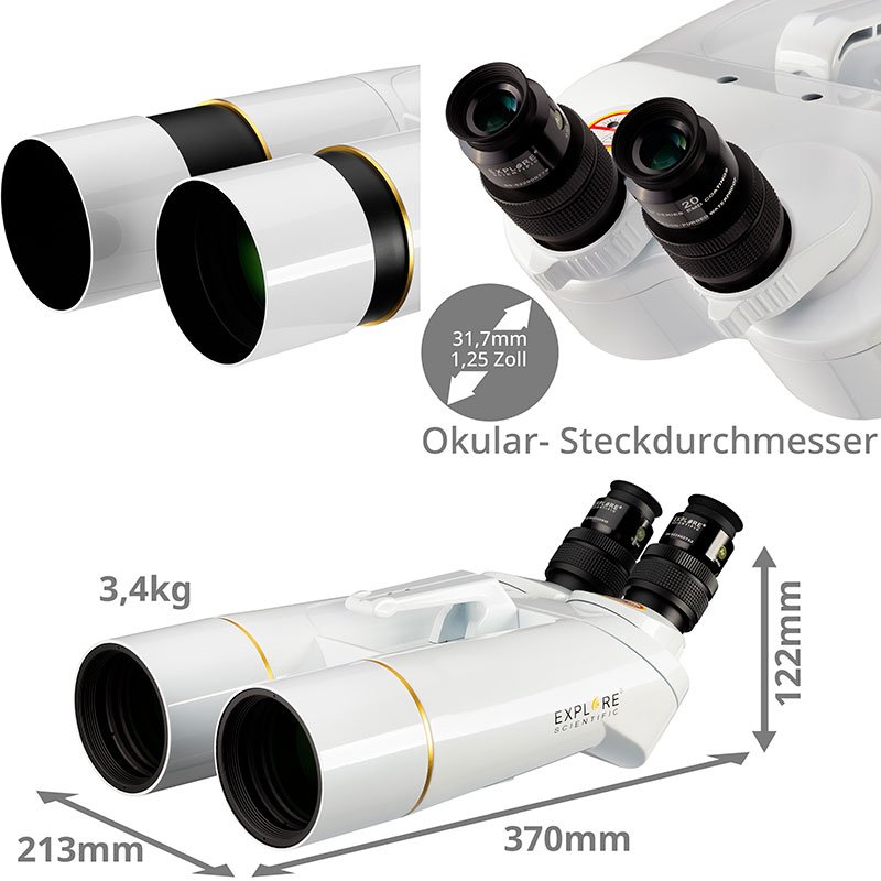 Explore Scientific BT-70 SF Panorama kikkert