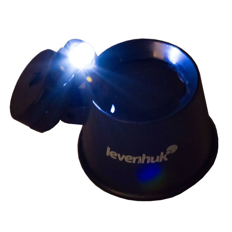 Levenhuk Zeno urmagerlup 6x m/LED