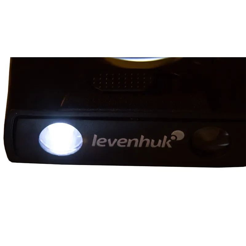 Levenhuk Zeno Gem M13 30x/45x/60x lommelup m/LED & UV