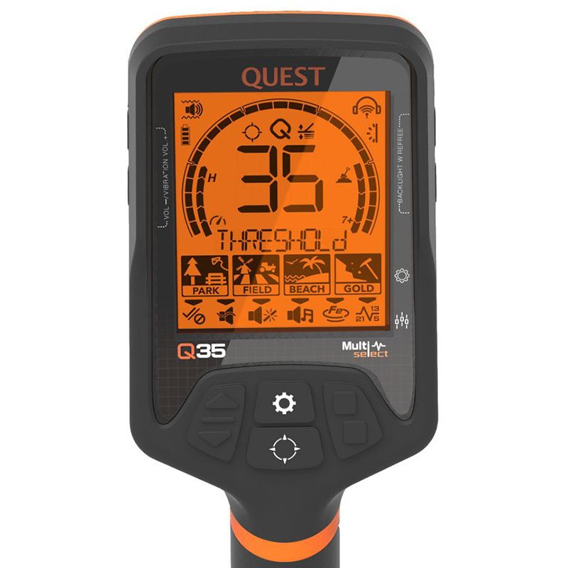 Quest Q35 metaldetektor