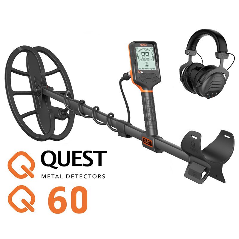 Quest Q60 metaldetektor hovedtelefoner