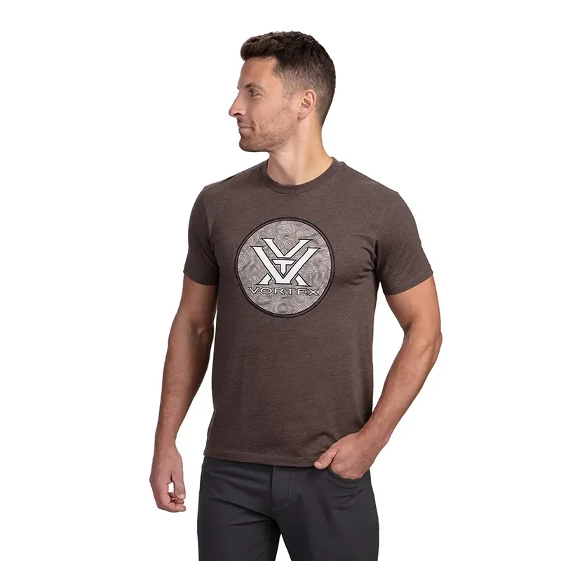 Vortex Hunting Grounds T-shirt (brun)